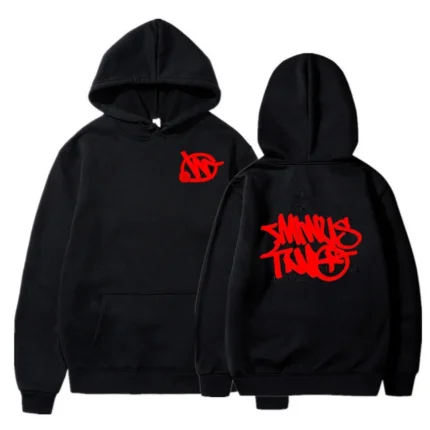 Minus Two Basic Black Hoodie